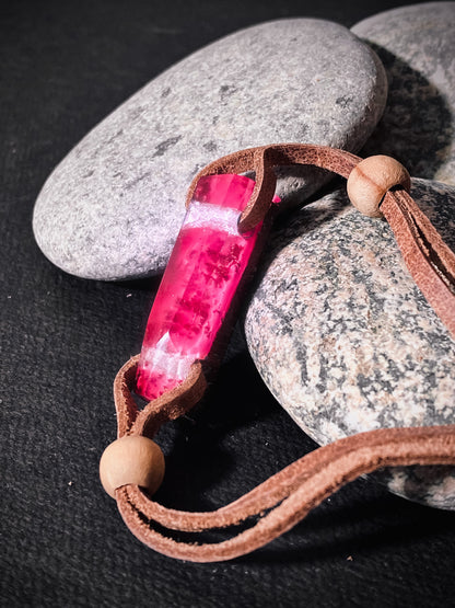 Crimson Charm Bracelet